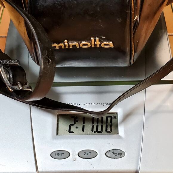 Minolta SRT 101 Film Camera Black MC 55mm f1.7 From Japan with Case - Picture 15 of 15